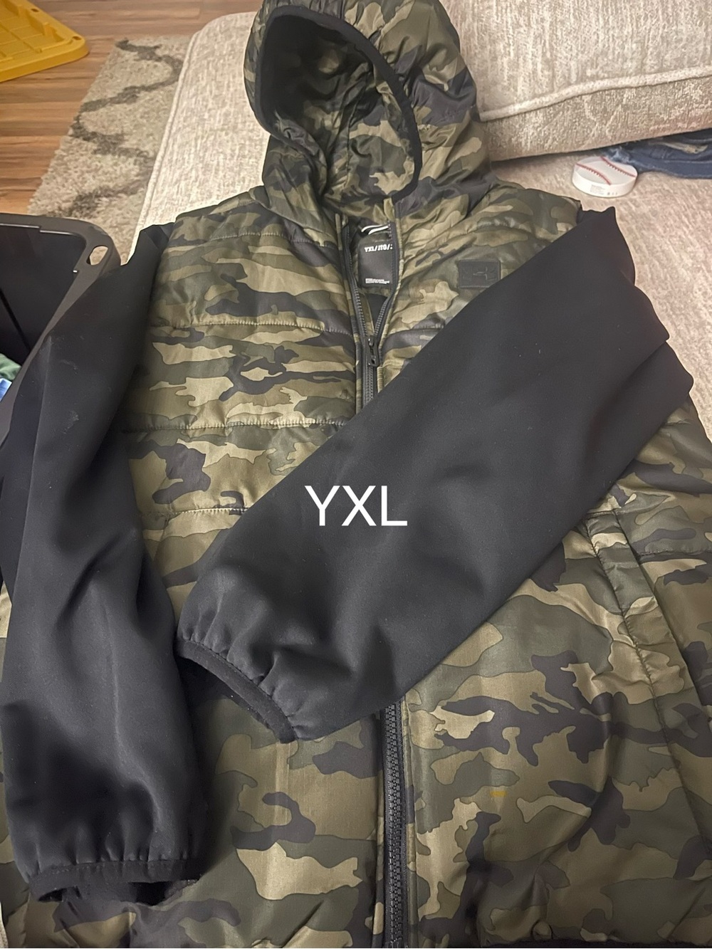 Camo puffer